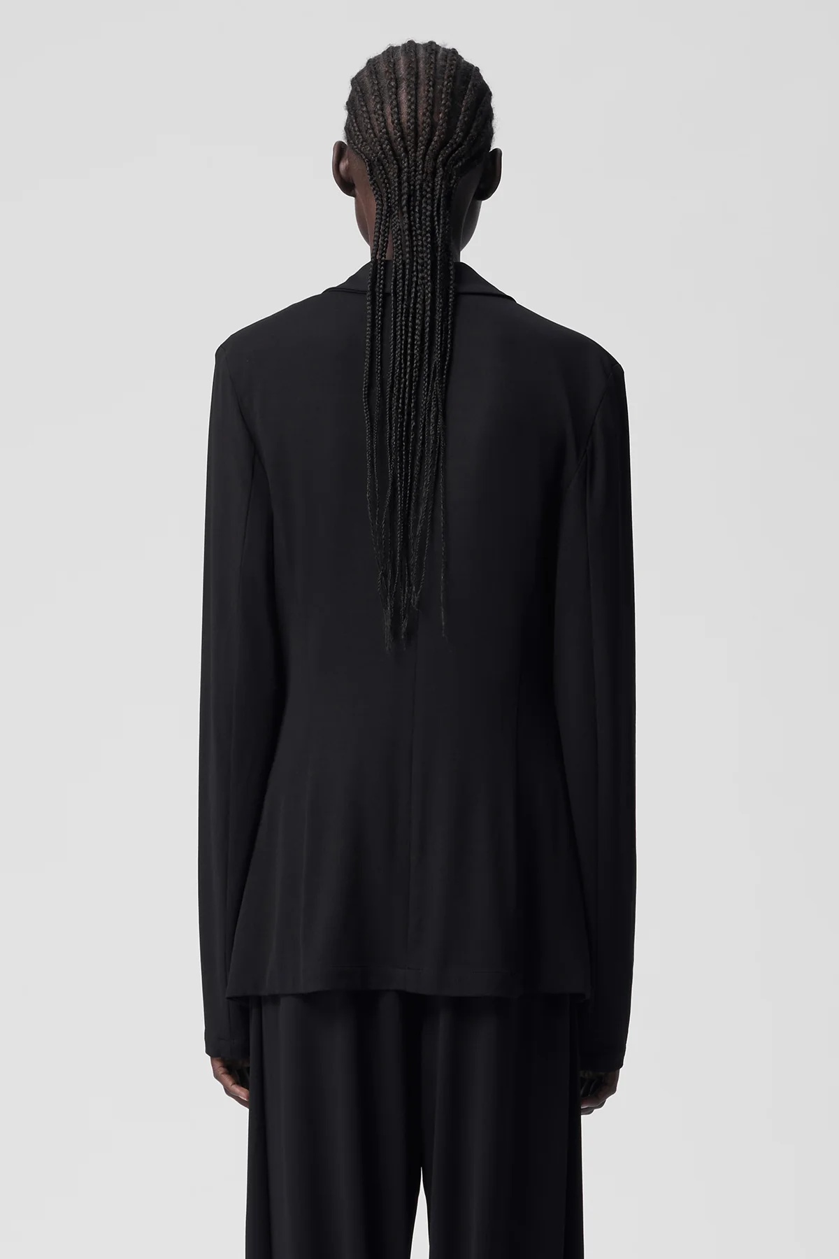 Ann Demeulemeester Nova Light Deconstructed Blazer In Black