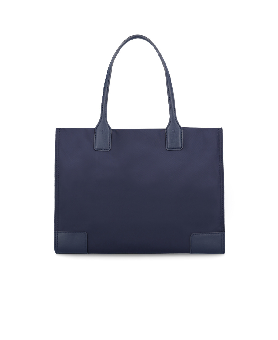 Tory Burch Ella Recycled Nylon Tote Bag In Black