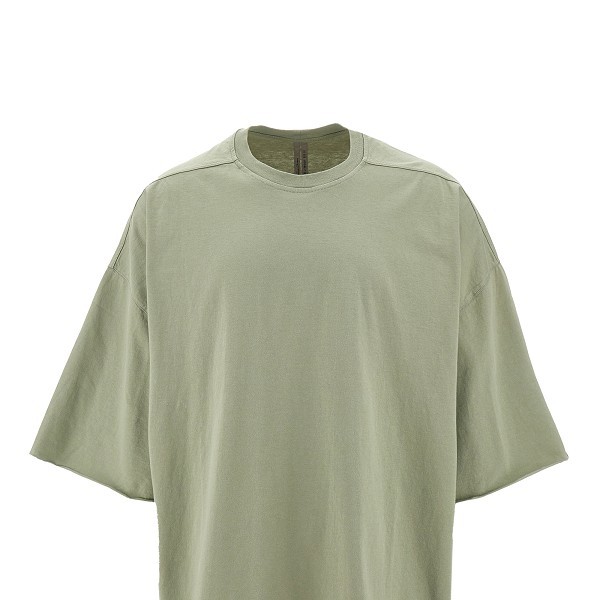 Rick Owens Tommy T Cotton Jersey T-shirt In Gray