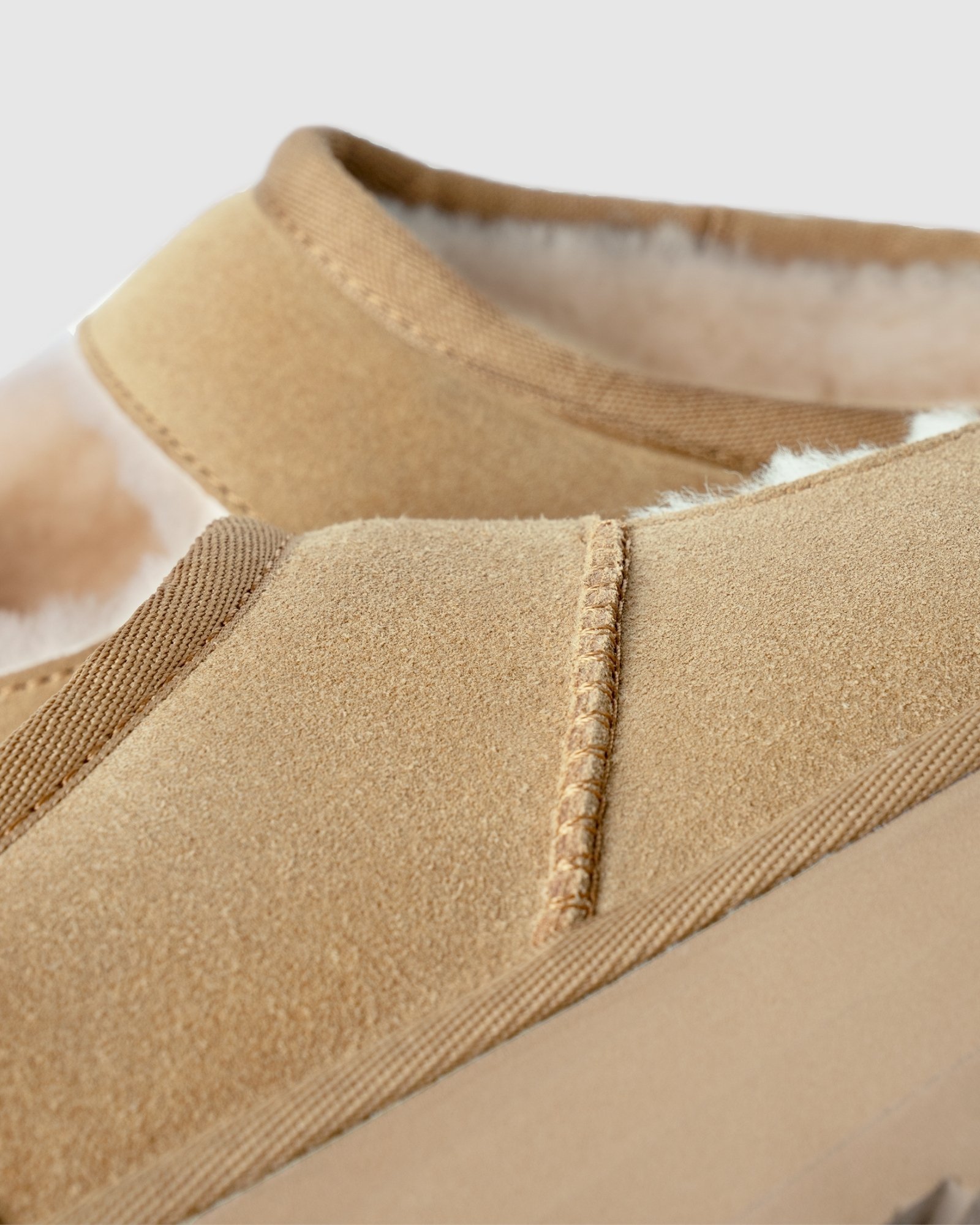 Shop Ugg Bea Mary Jane Slippers In Nude