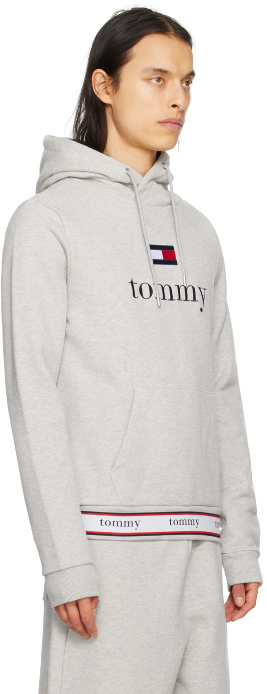 Tommy Hilfiger Repeat Hoodie In White