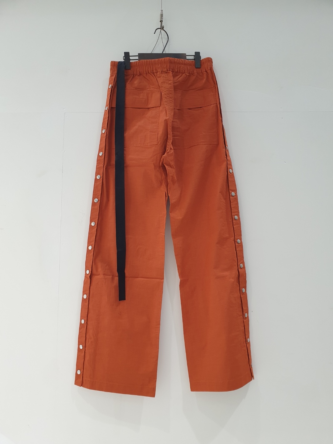 Rick Owens Drkshdw Drawstring Casual Pants In Red