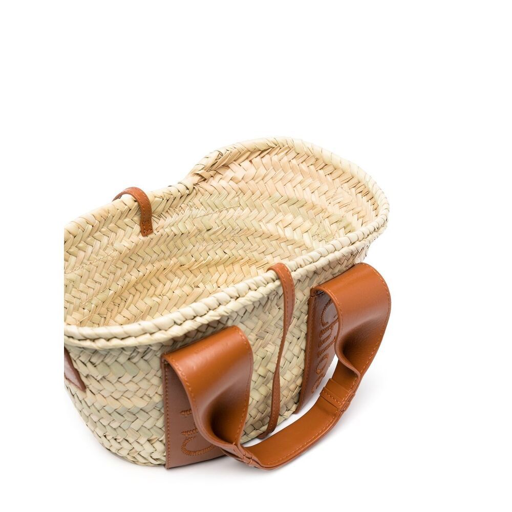 CHLOÉ CHLOÉ SENSE OPEN TOP SMALL BASKET BAG