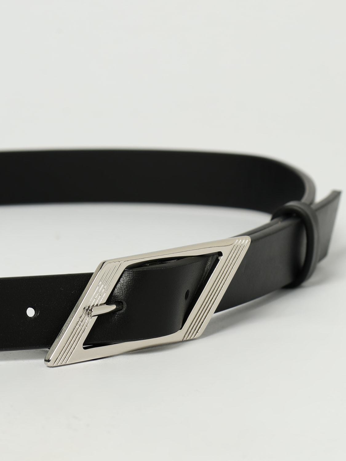 Attico Adjustable Waist Belt In Black