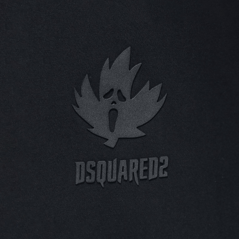 Shop Dsquared2 Logo Pattern Sweater In Black