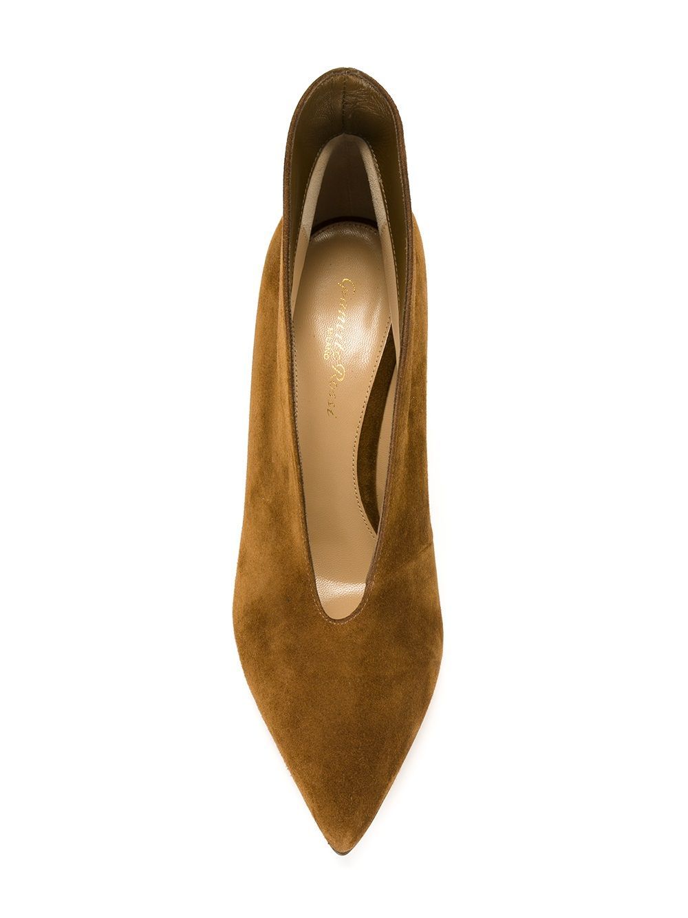Gianvito Rossi Pointed High Heels In Brown
