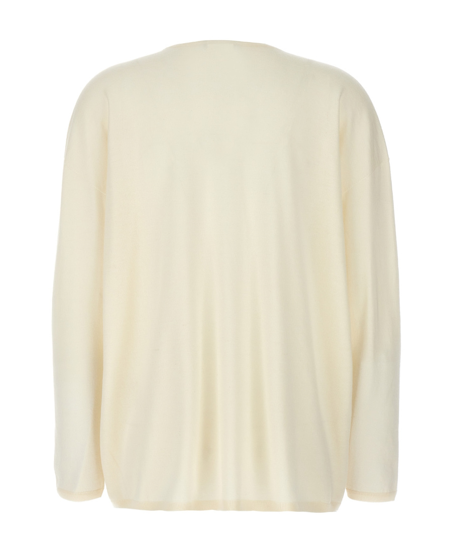 Max Mara Sand Cashmere Sweater In Nude