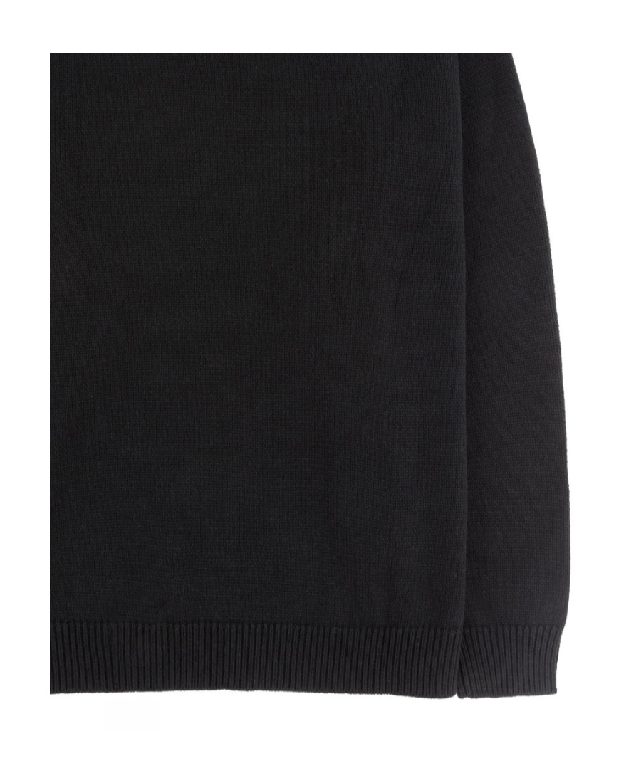 Charlie Luciano Black Long-sleeved Pullover In Black