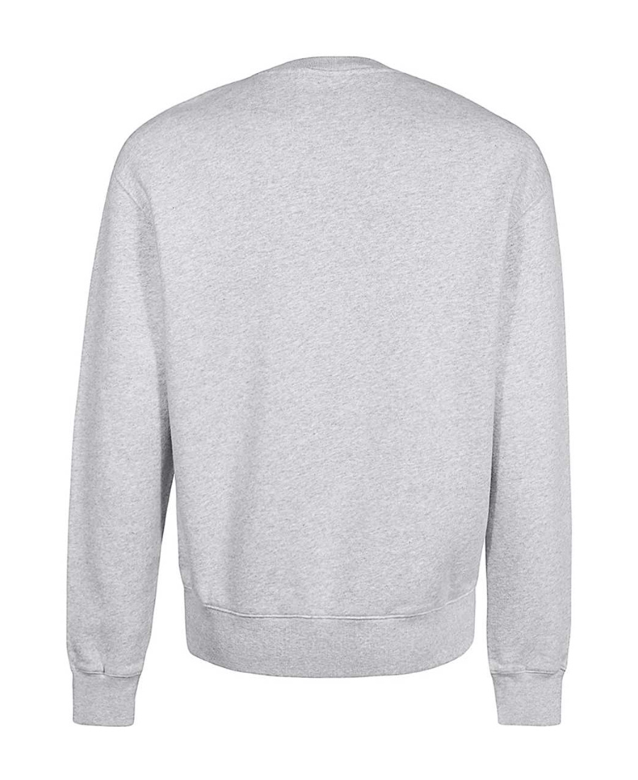 MAISON KITSUNÉ MAISON KITSUNÉ LOGO PRINTED CREWNECK SWEATSHIRT