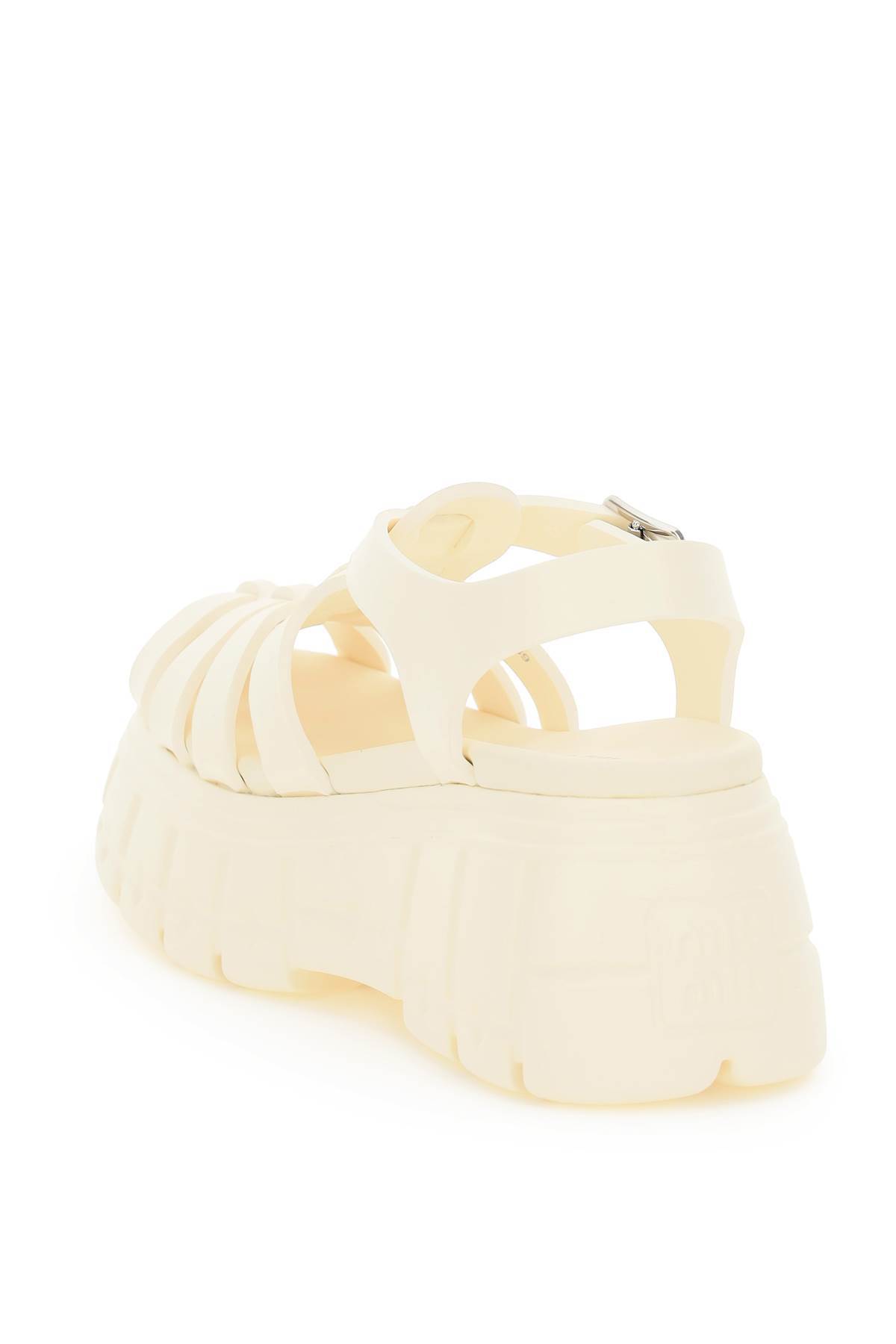 Miu Miu Clasp Thick-soled Sandals