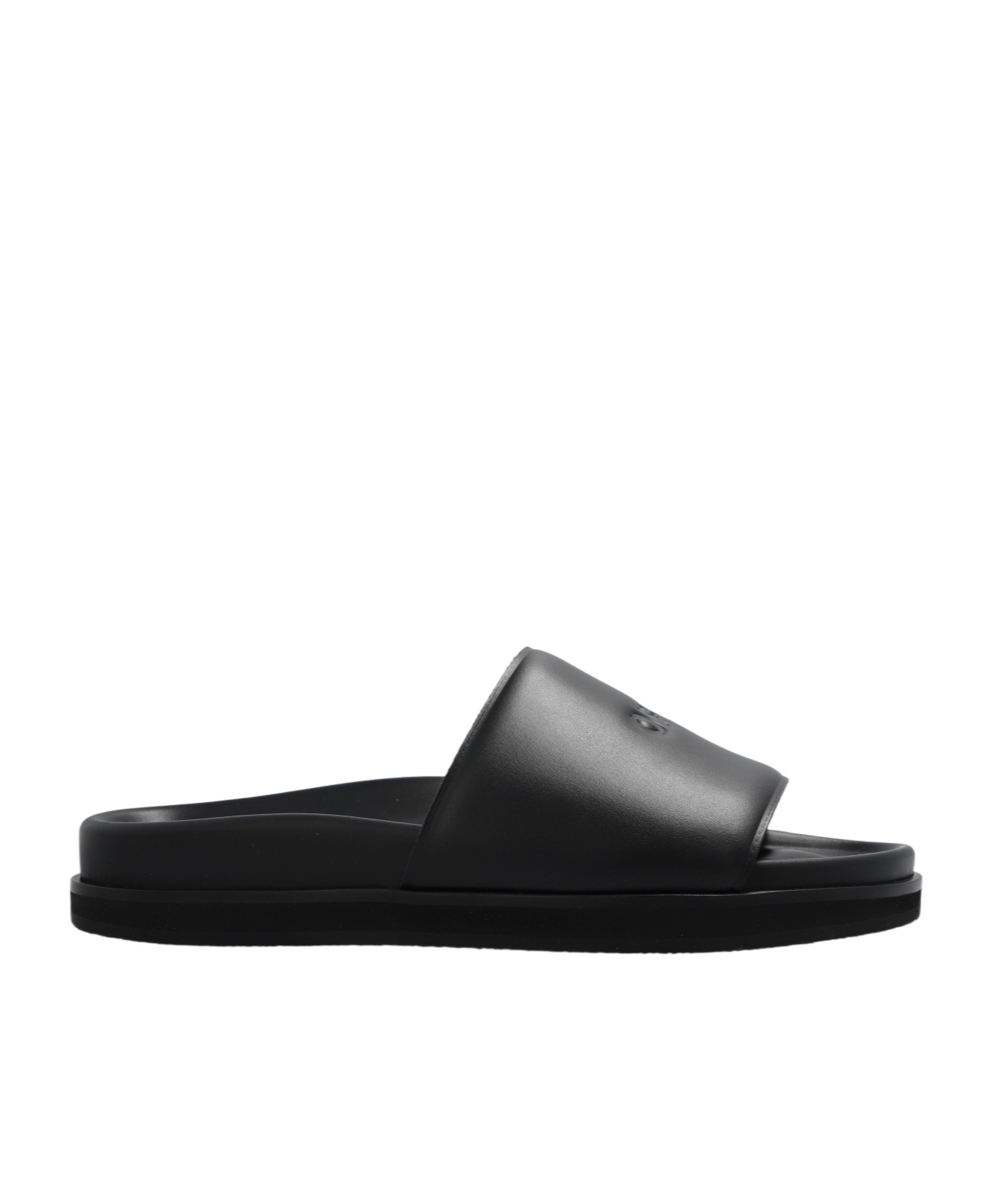 Off-white Black Arrows Print Rubber Slides In Black