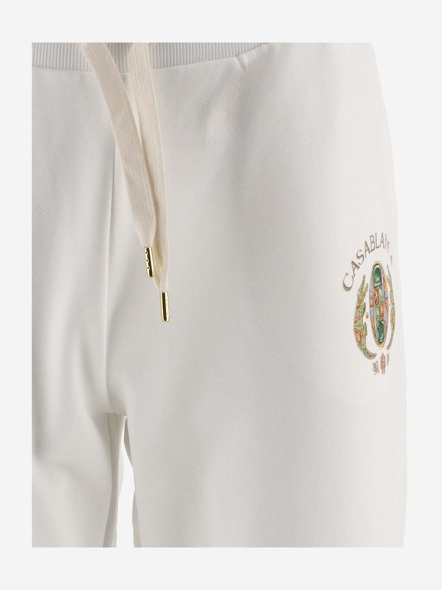Casablanca Rope Sweatpants In White