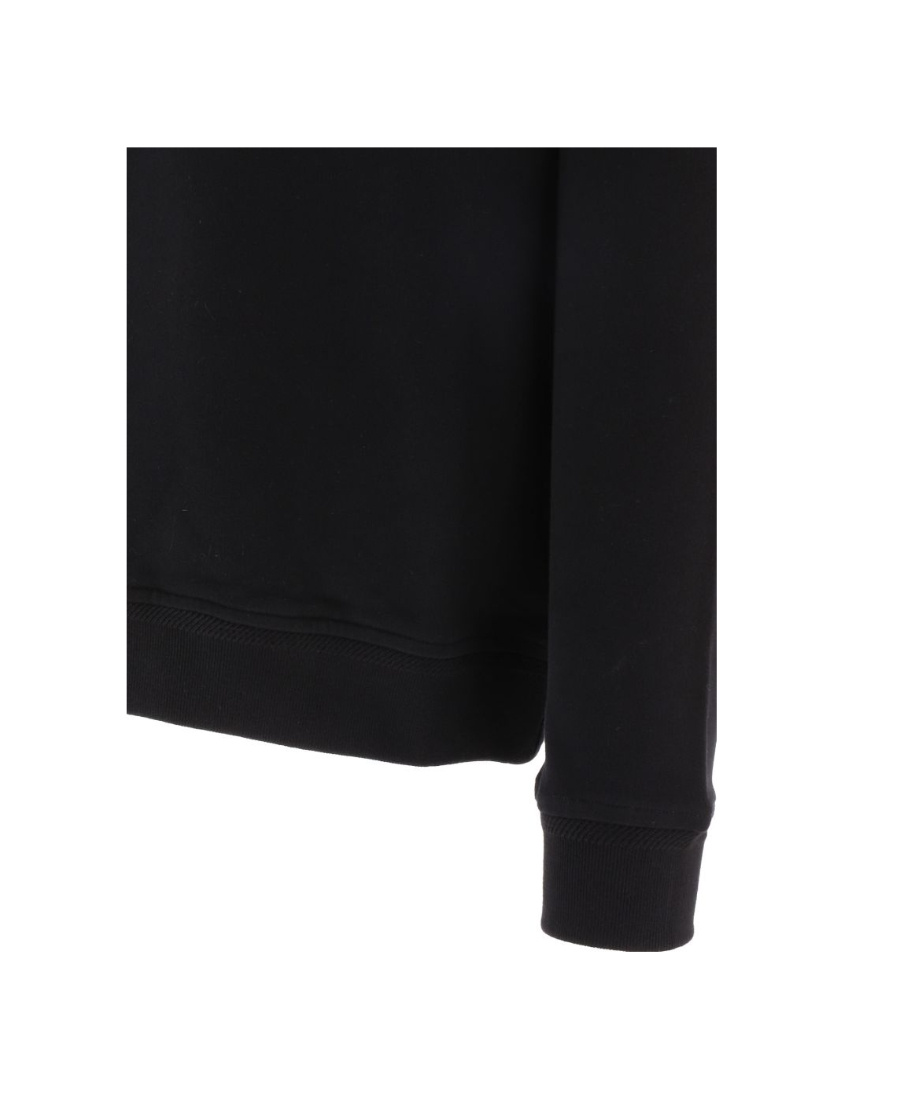 Belstaff Felpa Con Patch Logo In Black