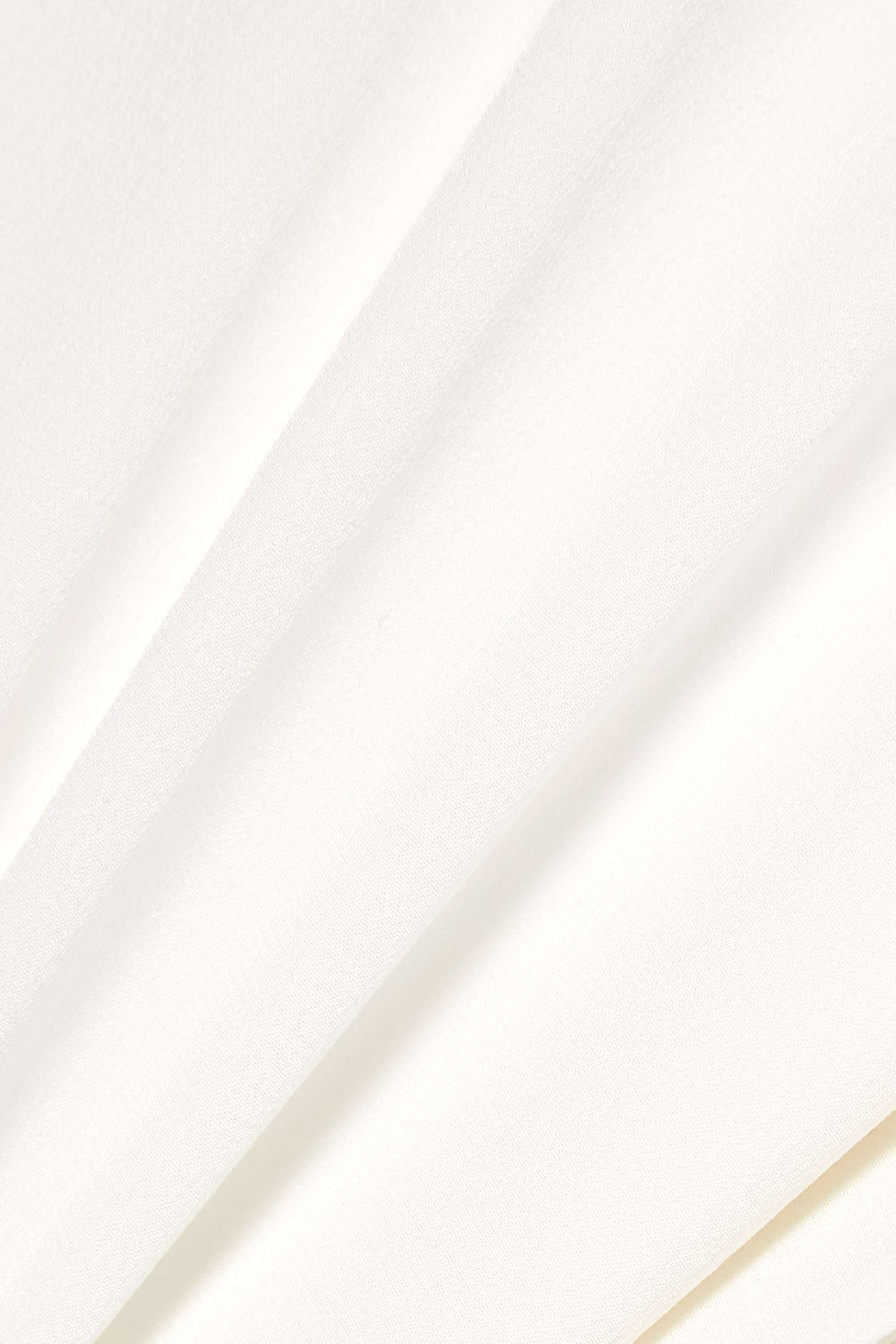 Chloé Long-sleeved Lapel Shirt In White