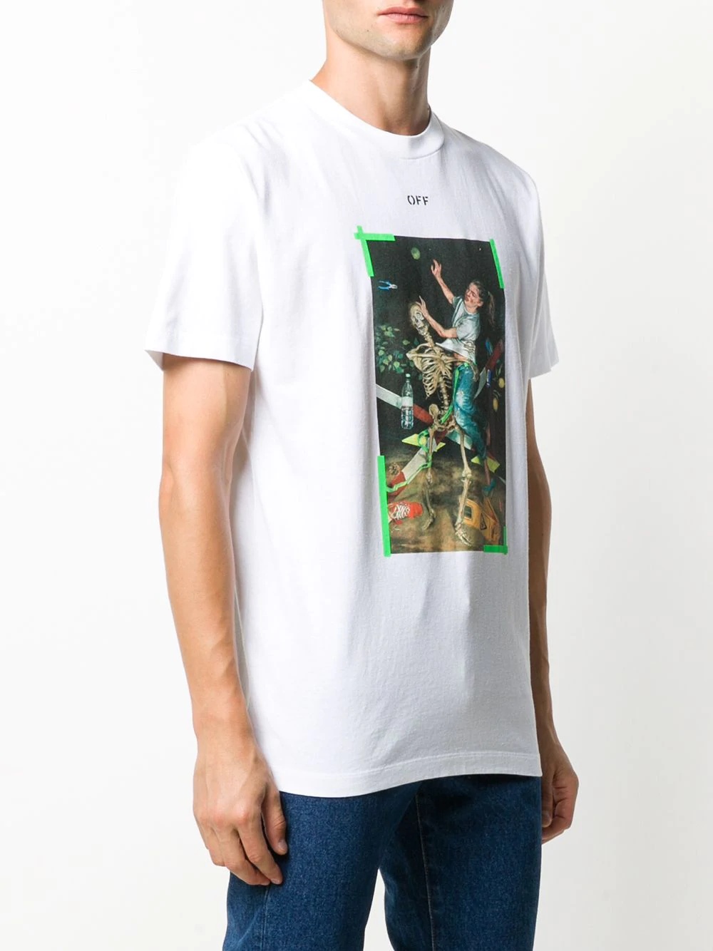 Off-white Pascal Painting Print T-shirt In White