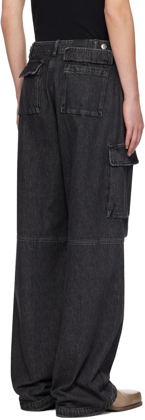 Coperni Black Relaxed Jeans In Black