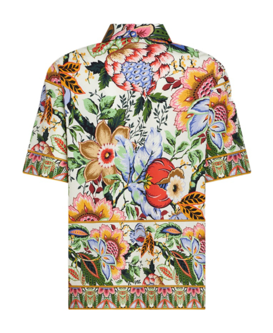 ETRO FLORAL-PRINT COTTON SHIRT 