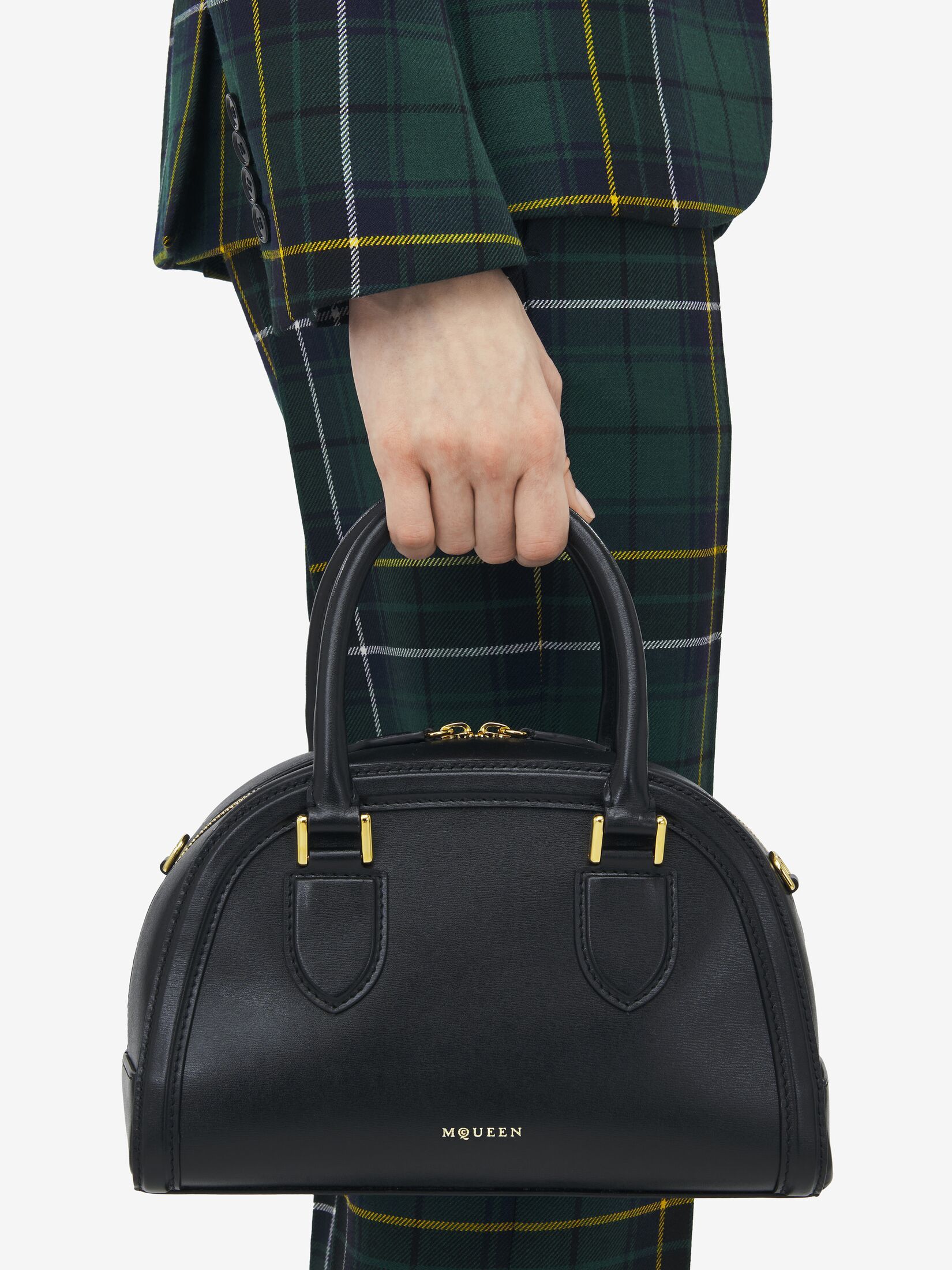 Alexander Mcqueen Small Leather Birdee Boston Cross-body Bag