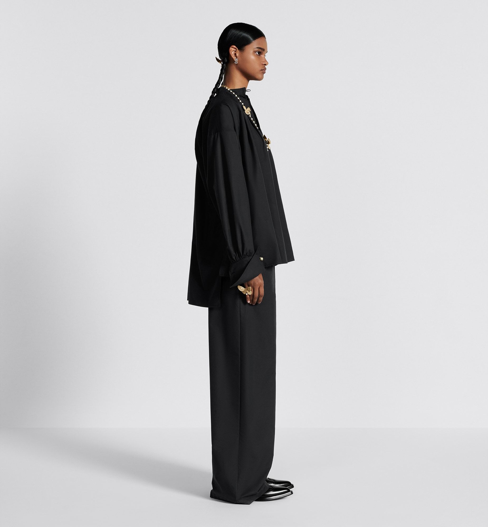 Dior Horn Casual Pants In Black