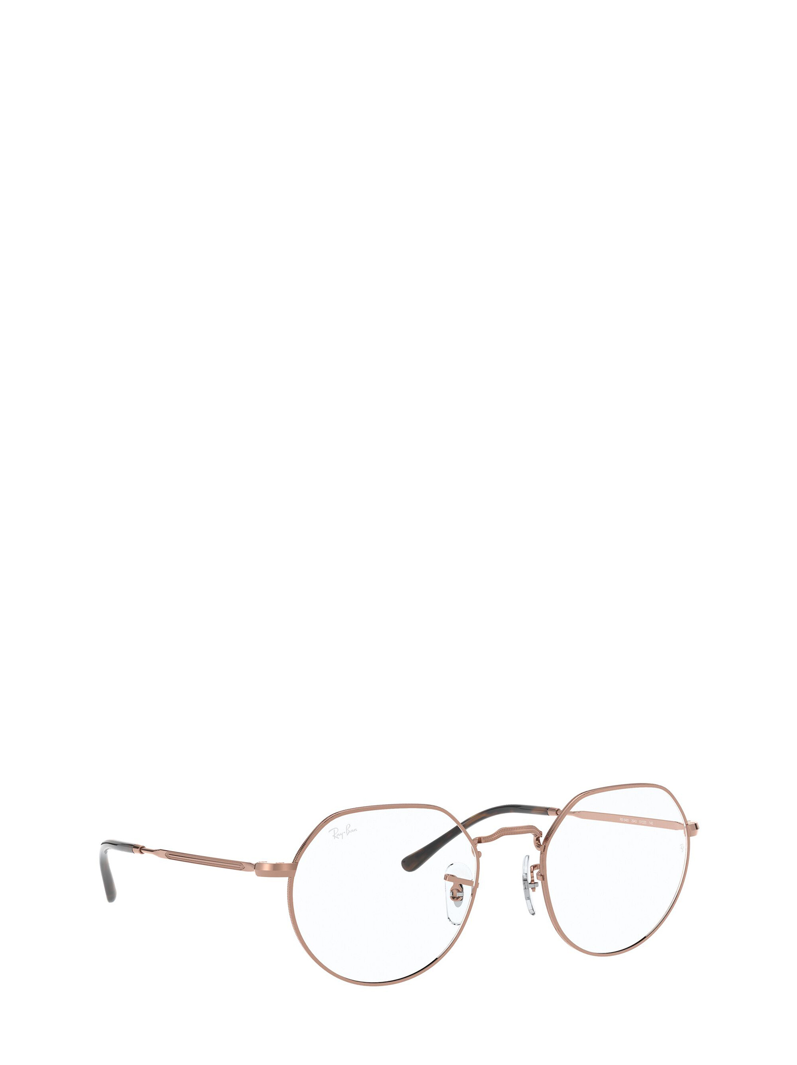 Ray Ban Round-frame Glasses In White