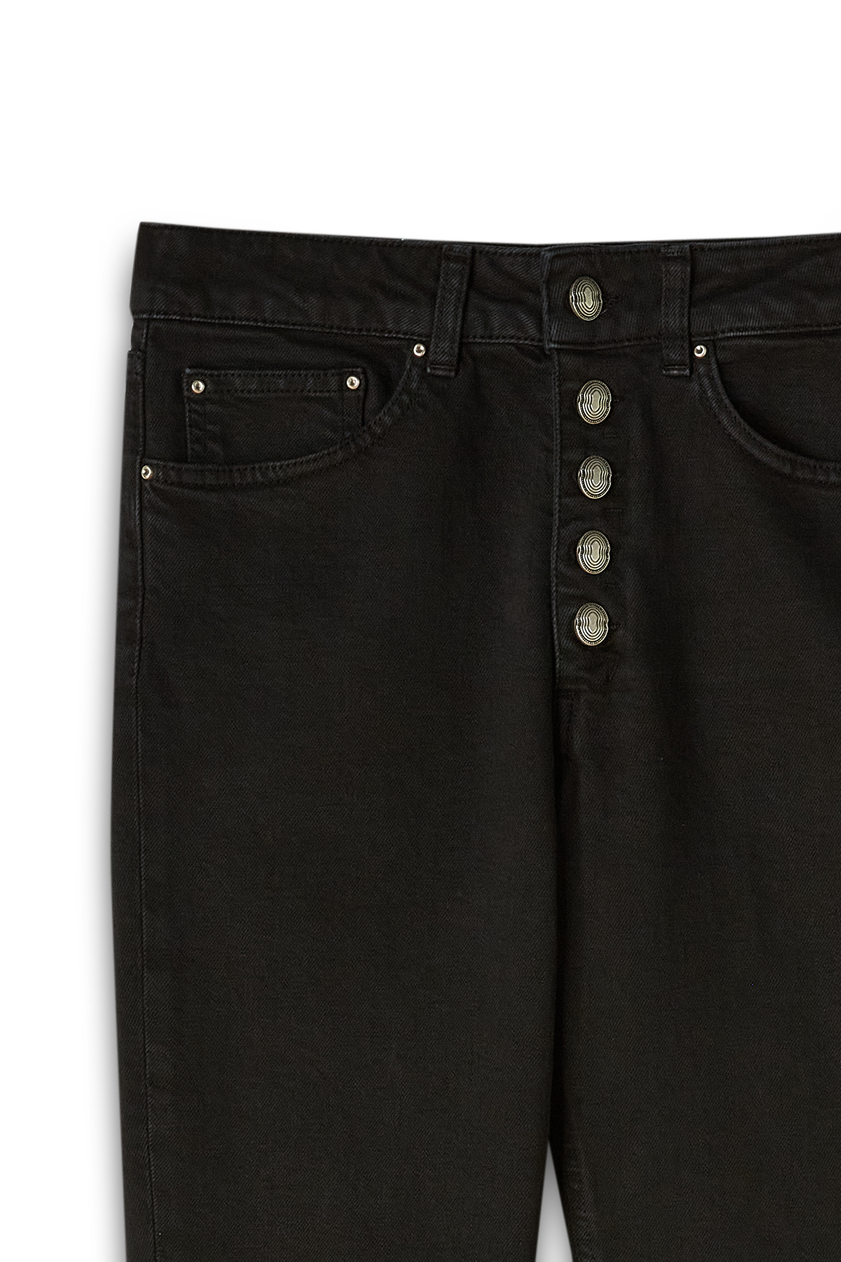 Dondup Multi-pocket Jeans In Black
