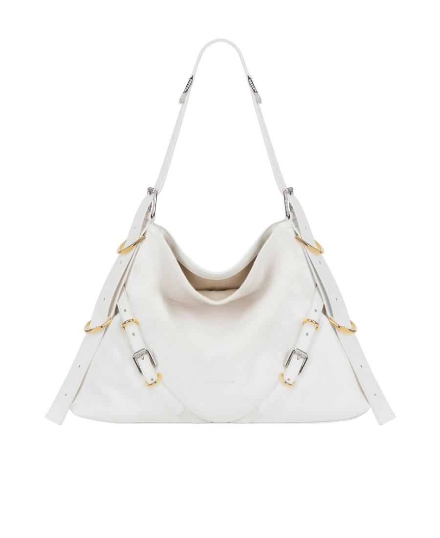 Givenchy Voyou Medium Bag In White