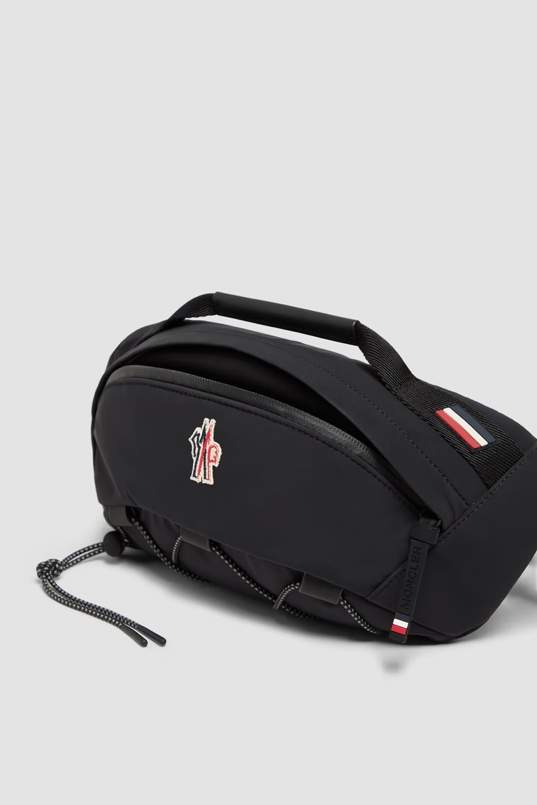 Moncler Water-repellent Belt Bag In Black