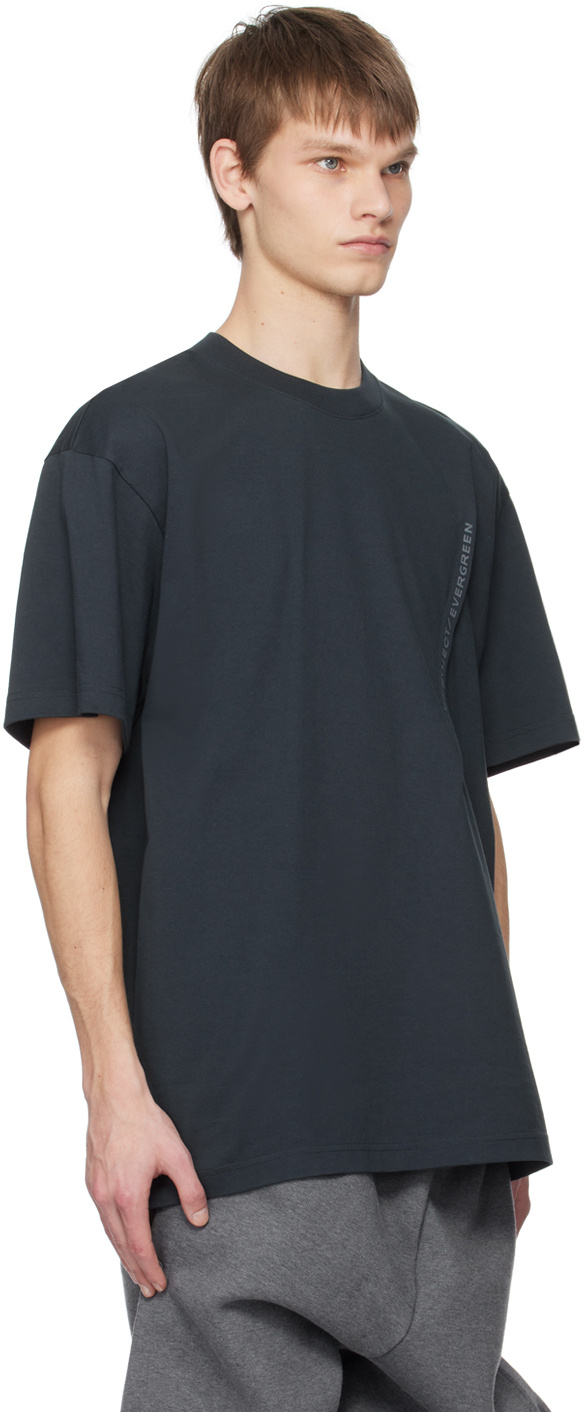 Y/project Short-sleeved T-shirt In Black
