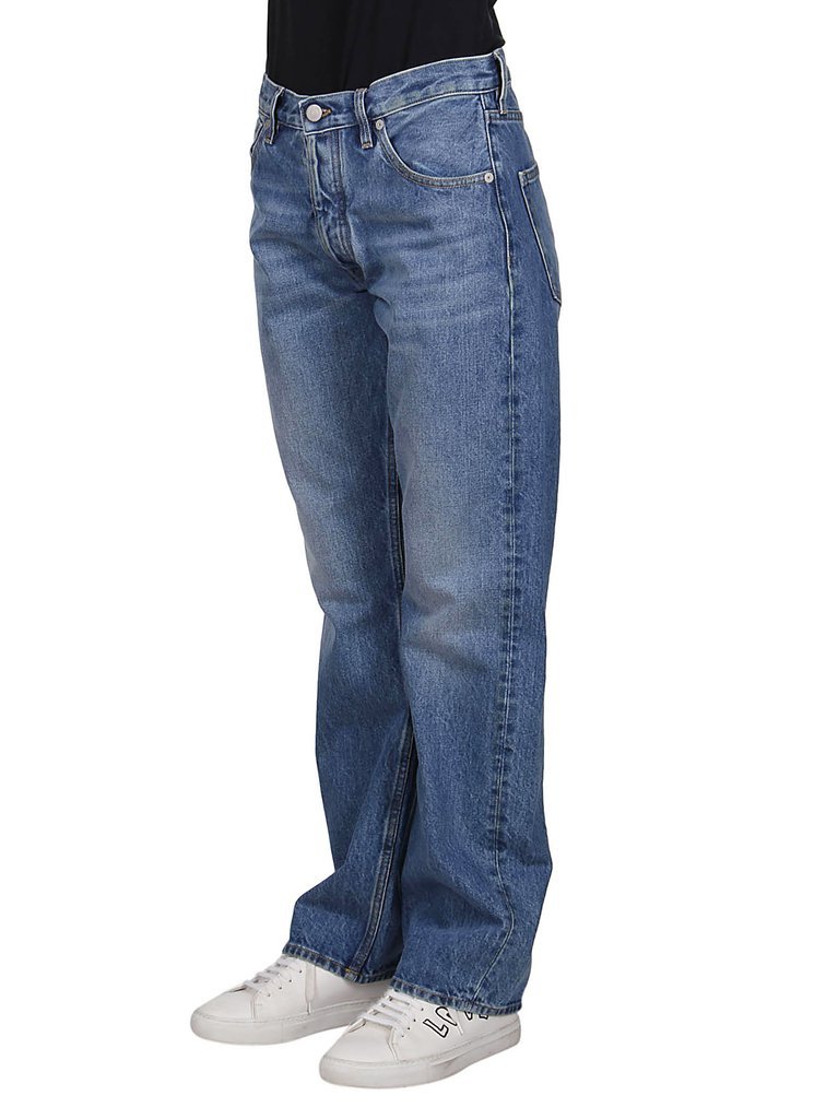 Maison Margiela Straight-leg Cropped Jeans In Blue