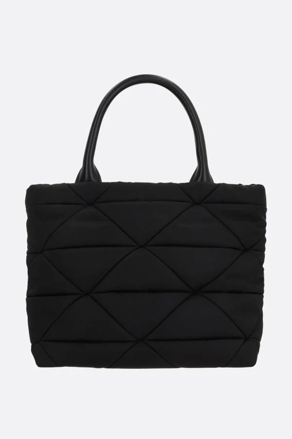 Prada Small Re-nylon Shoulder Bag In Black