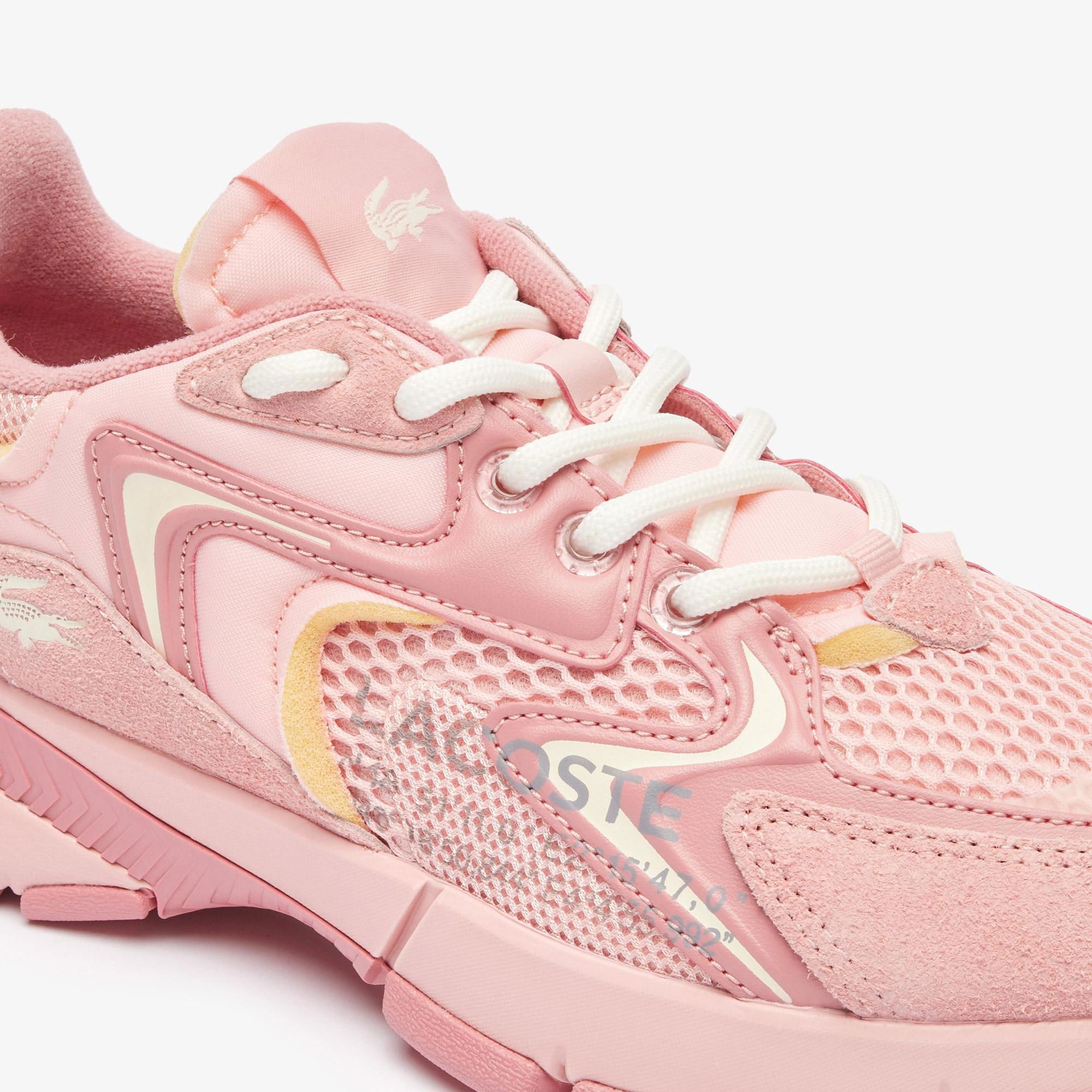 Lacoste Round-head Sneakers In Pink
