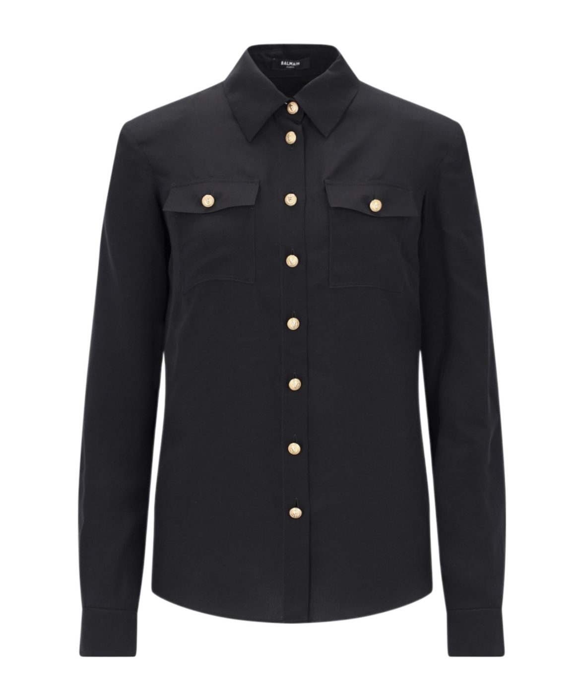 BALMAIN CREPE DE CHINE SHIRT