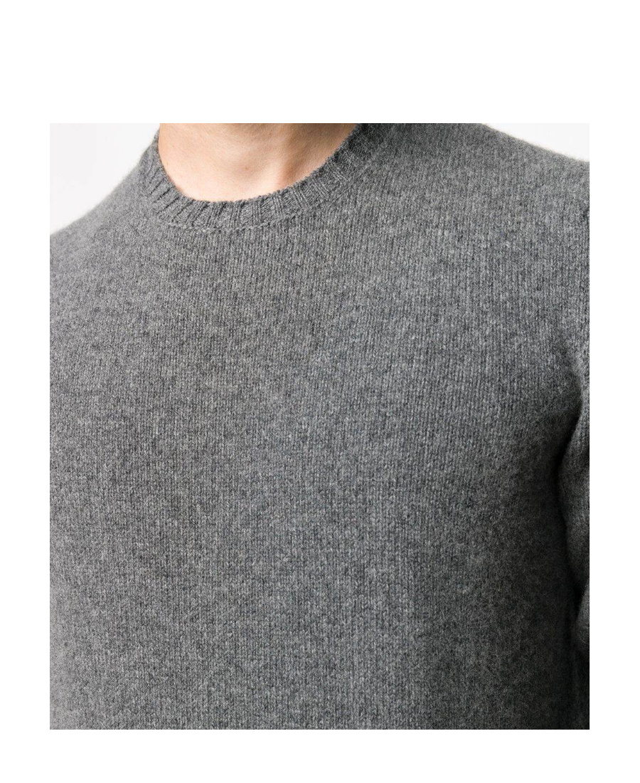 Drumohr Fine Knit Sweater In Gray