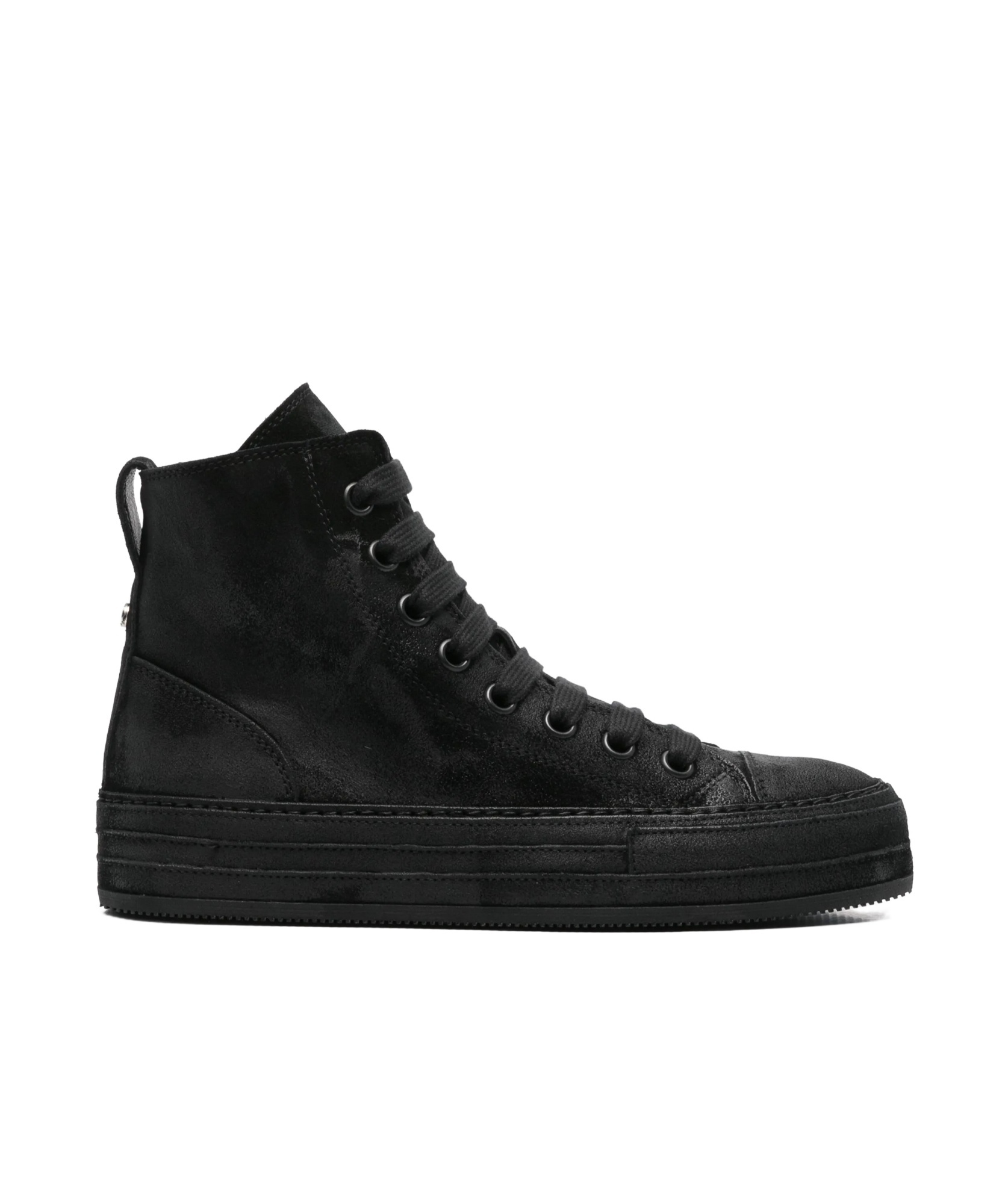 Ann Demeulemeester Woman Sneakers Black Size 6 Leather In Black