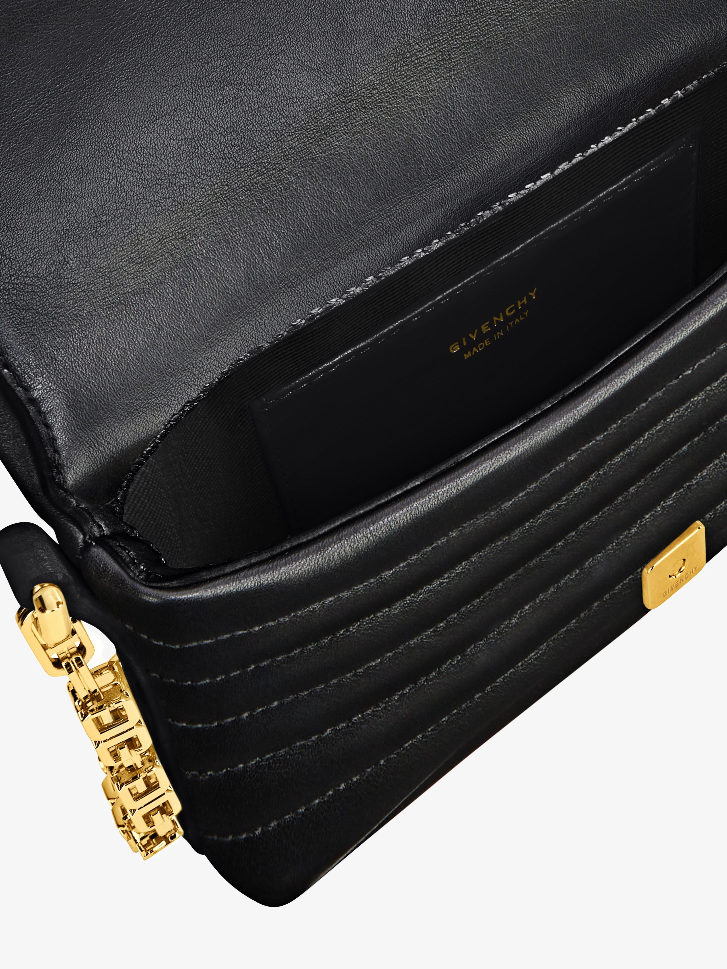 Givenchy Micro 4g Soft Shoulder Bag In Black