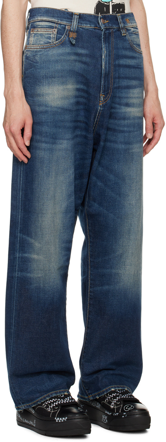 R13 Venti Jeans In Blue