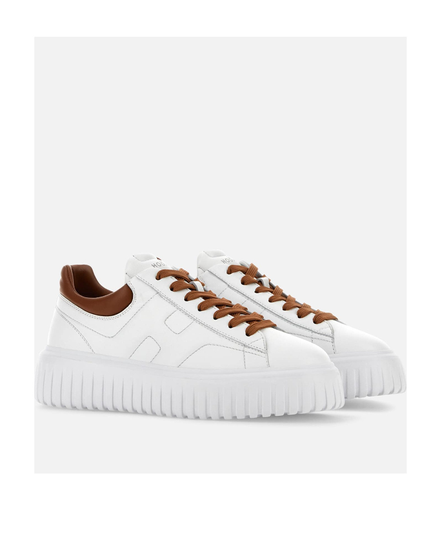 HOGAN HOGAN H-STRIPES LACE-UP SNEAKERS