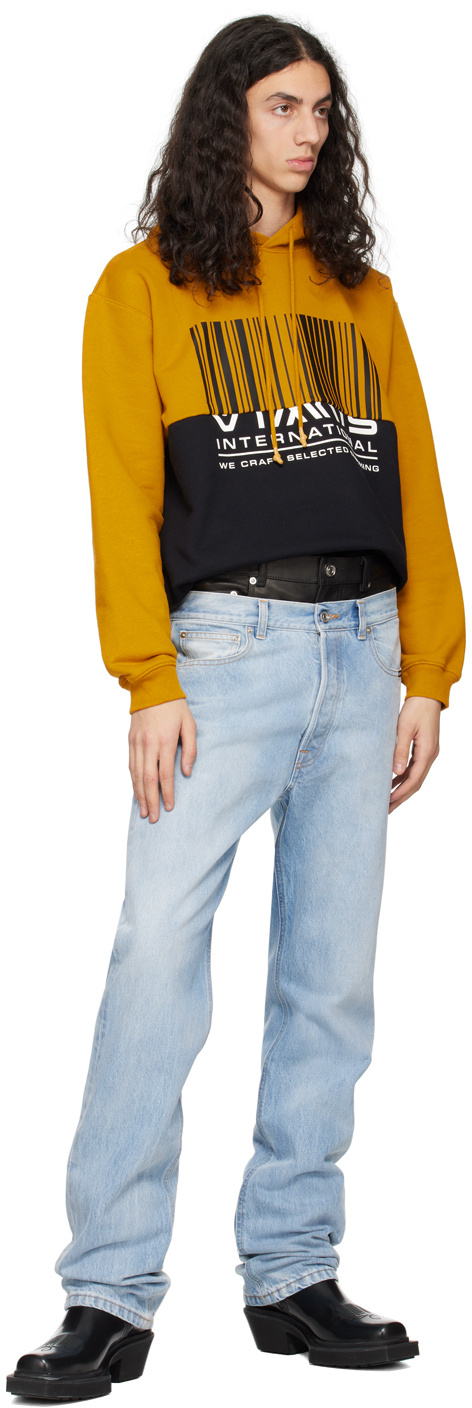 Vtmnts International Hoodie In Orange