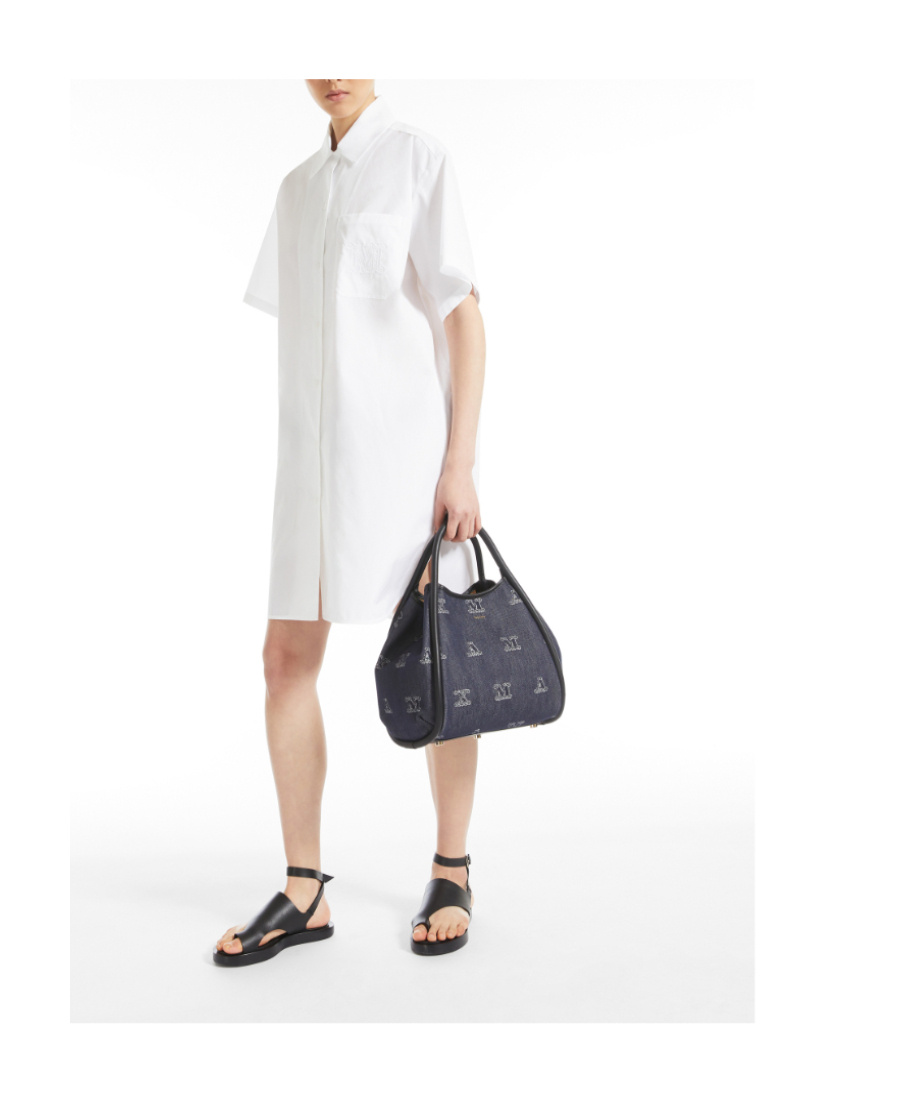 Max Mara Straight Shirt Dress In White