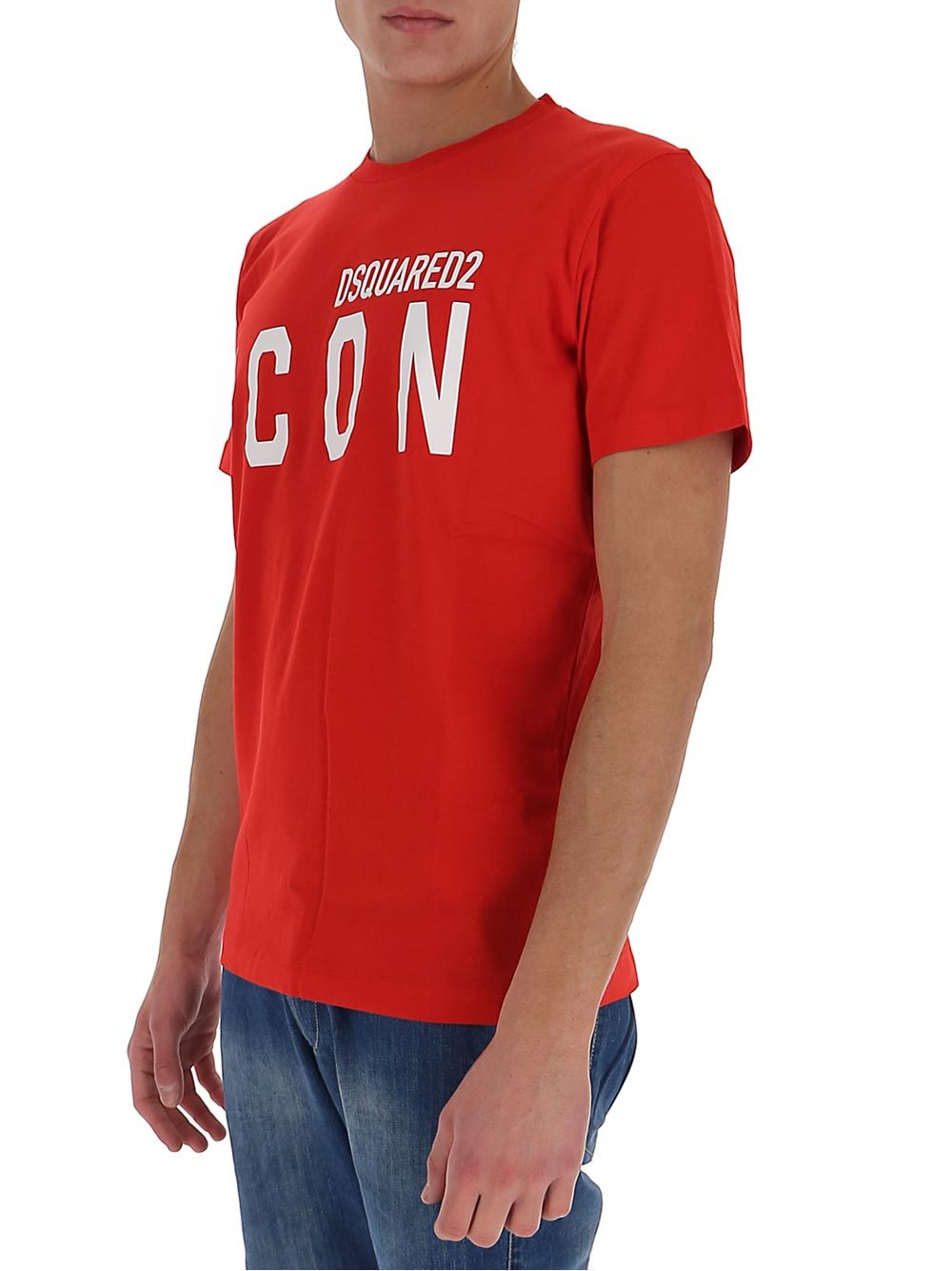 DSQUARED2 ICON LOGO PRINT T-SHIRT