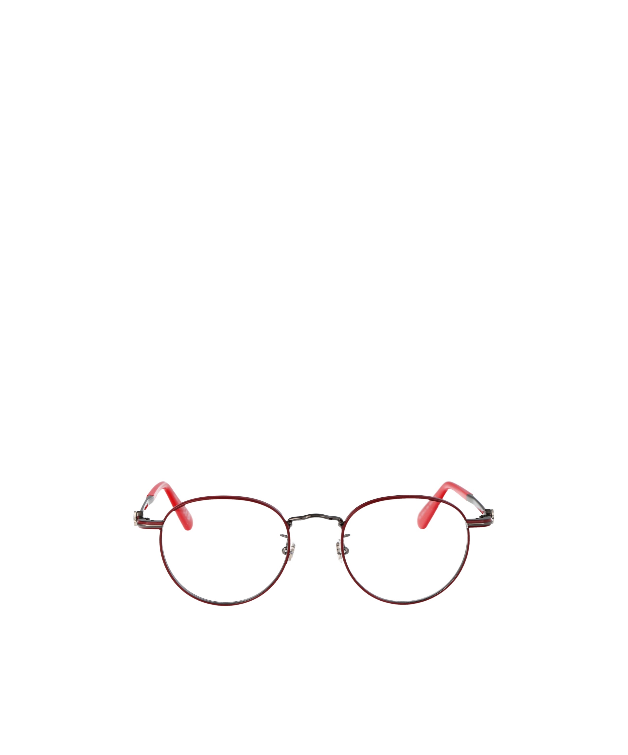 Moncler Round-frame Glasses In Red