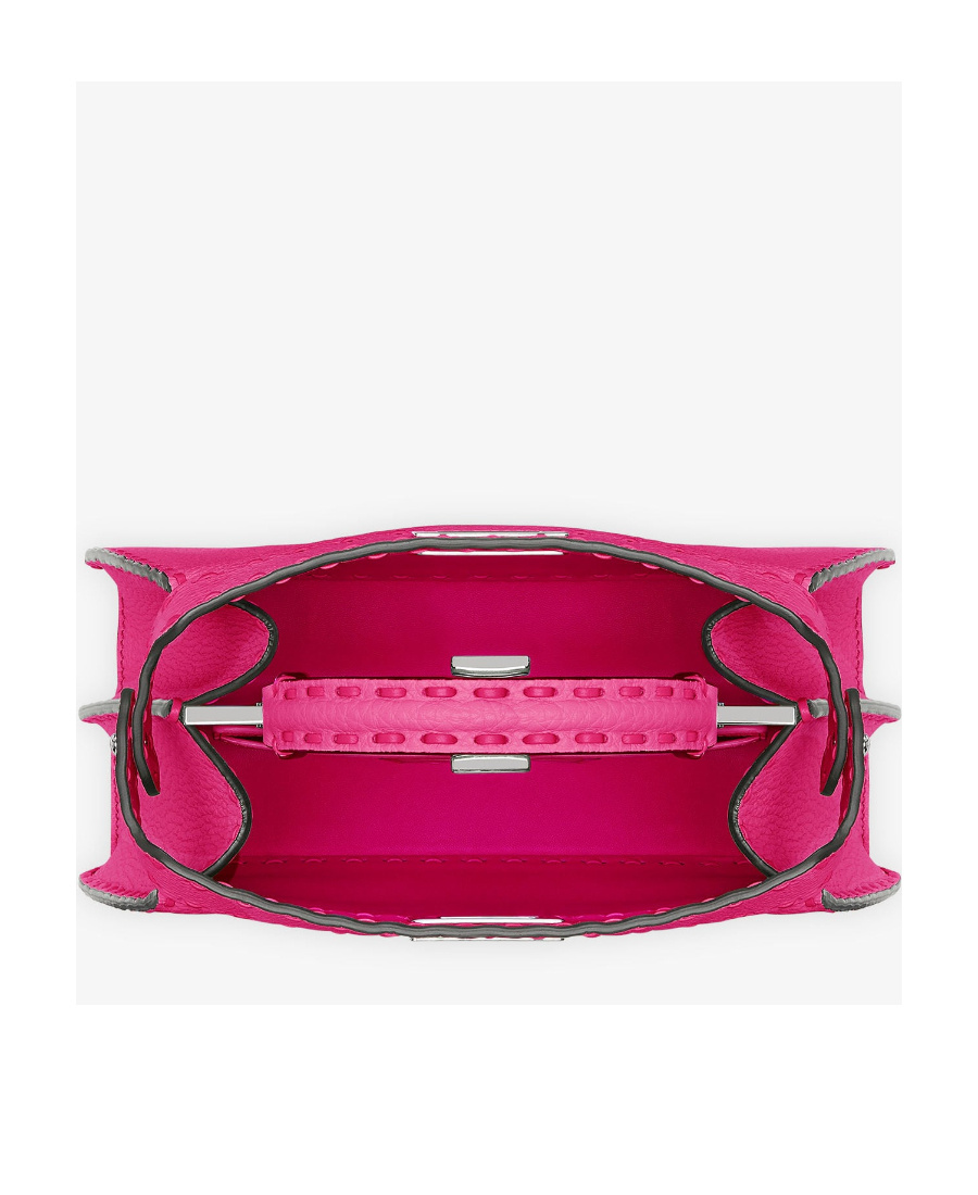 Fendi Logo Shoulder Bag In Pink