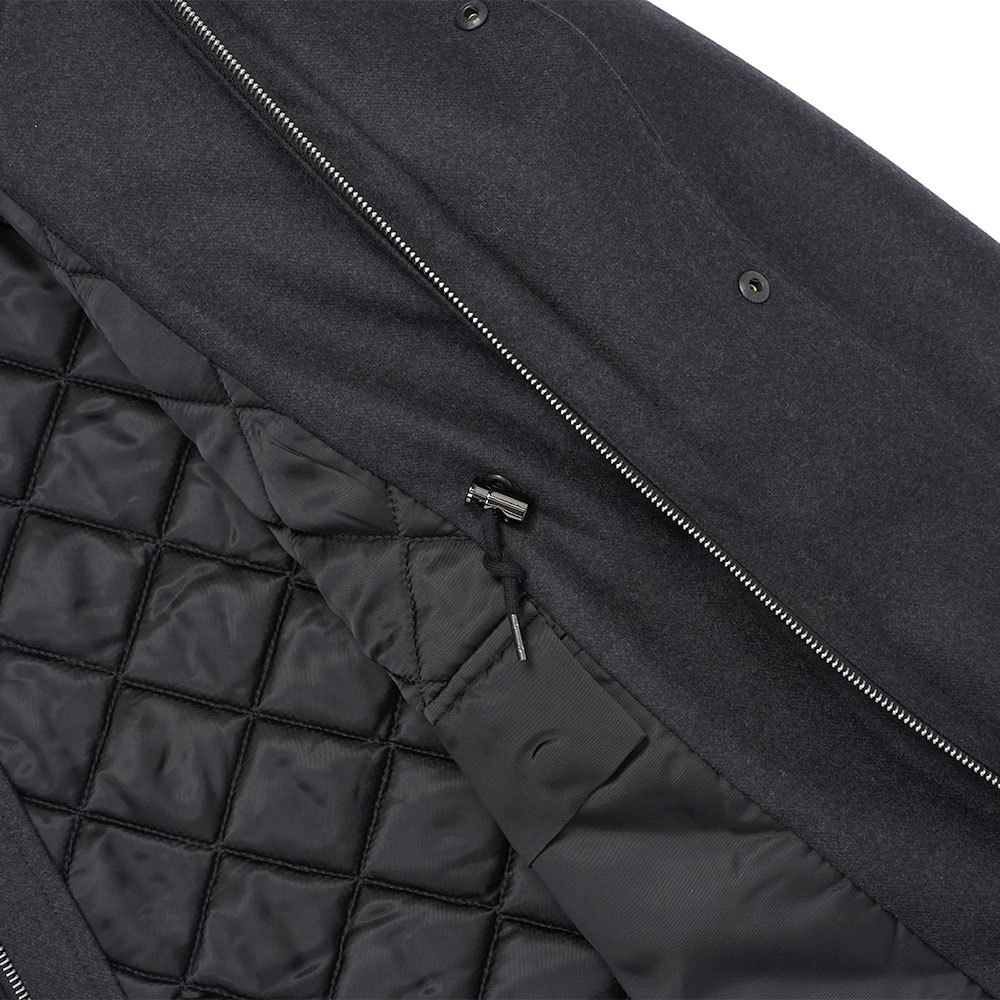 Auralee Long Sleeve Jacket In Gray