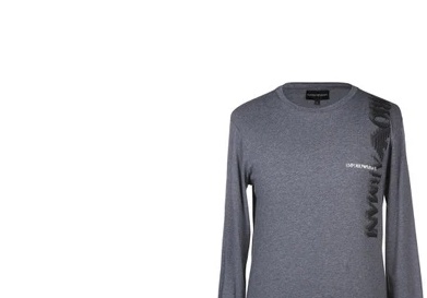 EMPORIO ARMANI LOGO LONG-SLEEVED T-SHIRT