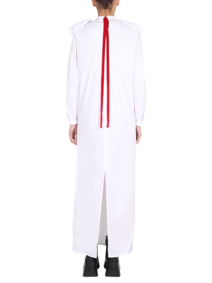 RAF SIMONS RAF SIMONS PLEATED SHIRT DRESS