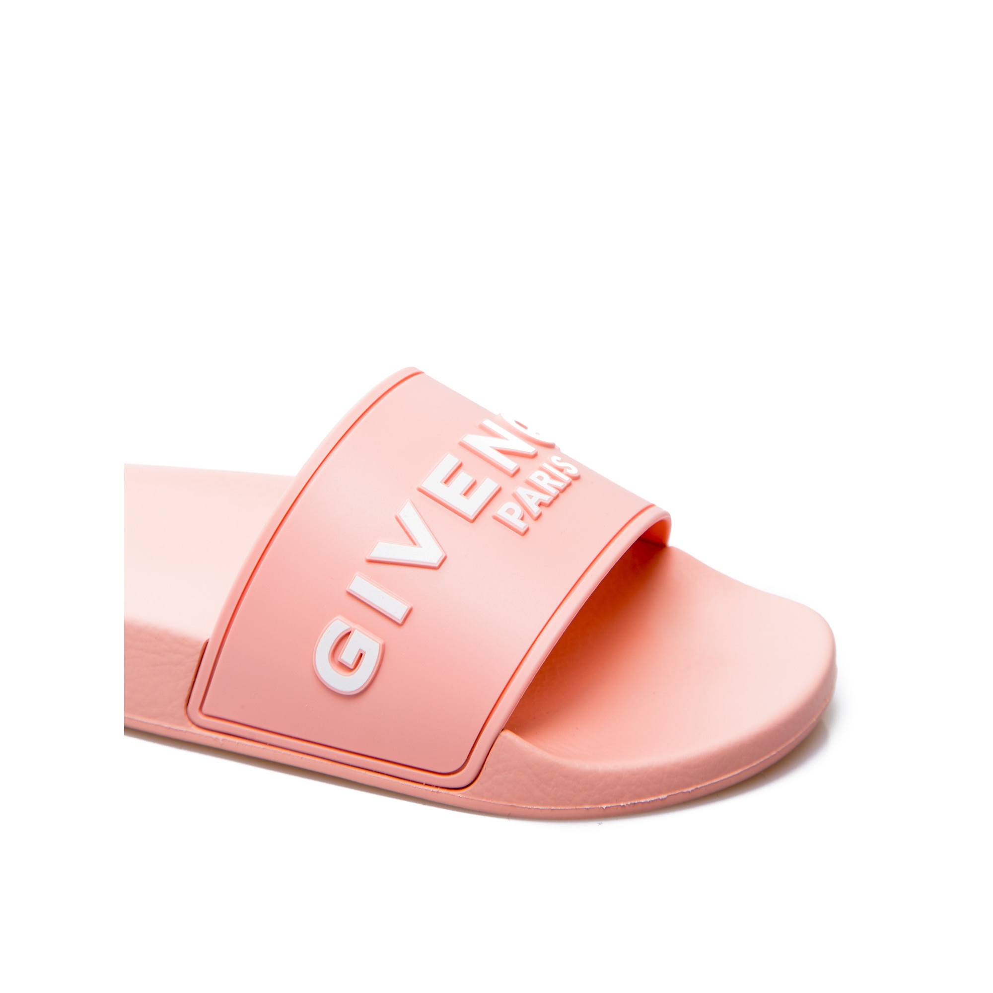 Givenchy Logo Printed Slides In Pink
