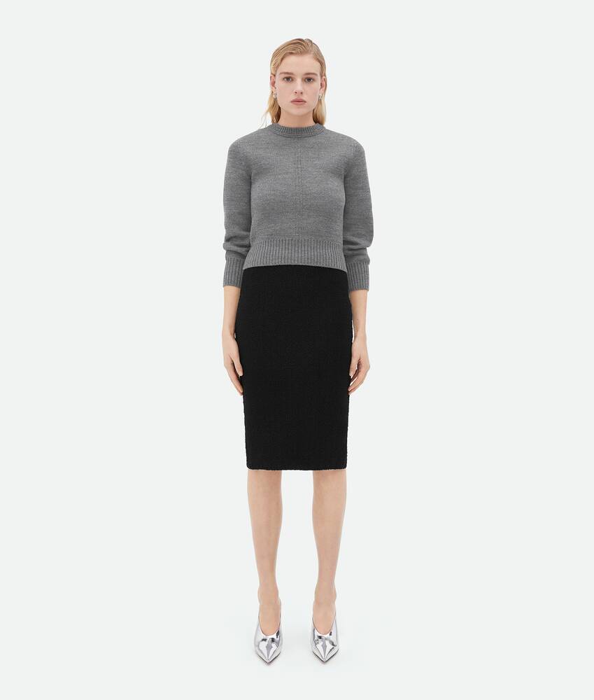 Bottega Veneta Medium Length Skirt In Black