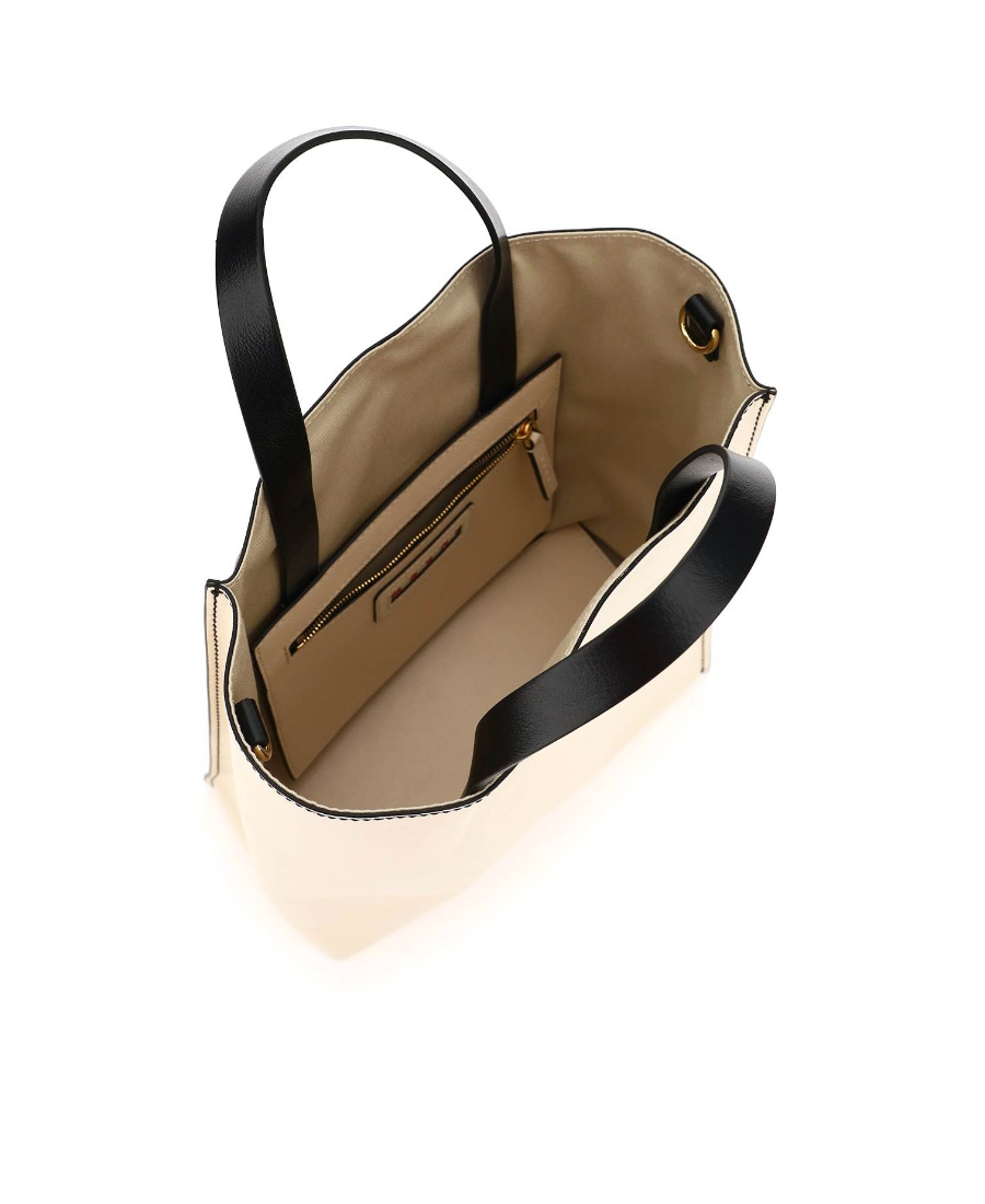 Marni Museuo Colour-block Tote Bag In Nude