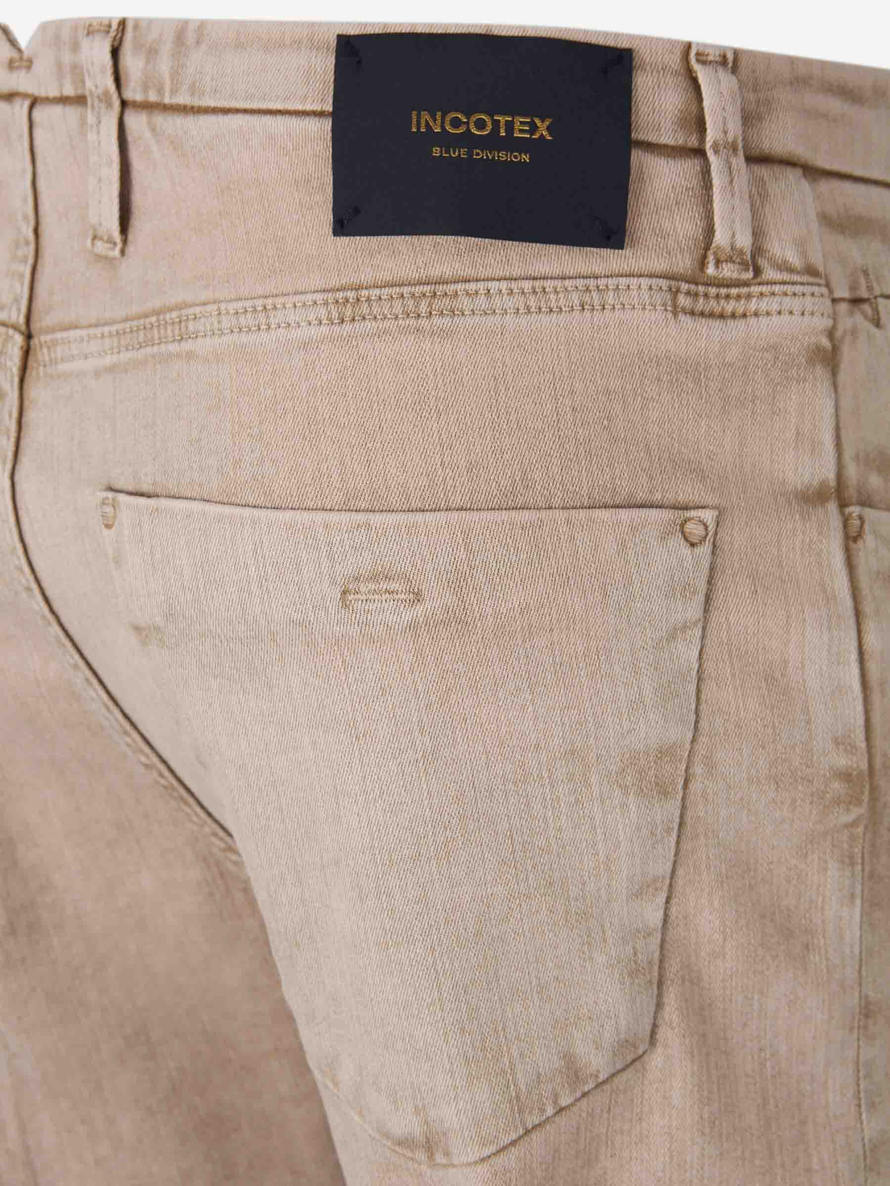 Incotex Straight-leg Jeans In Nude