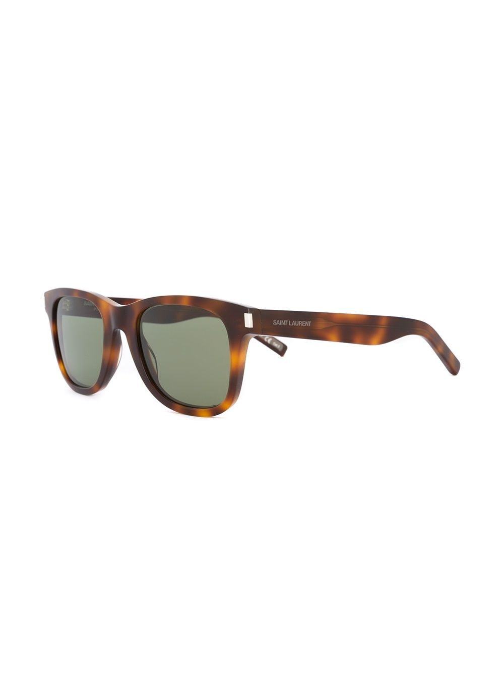 Saint Laurent Classic 51 Square-frame Sunglasses In Black